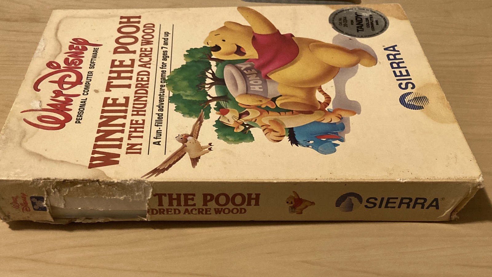 Vintage Tandy Games “Walt Disney Personal Computer Software.”
