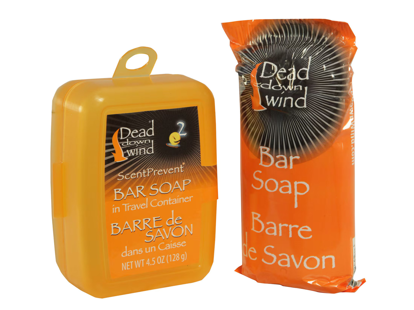 Dead Down Wind Scent Elimination Bar Soap with Travel Case 4.5 oz