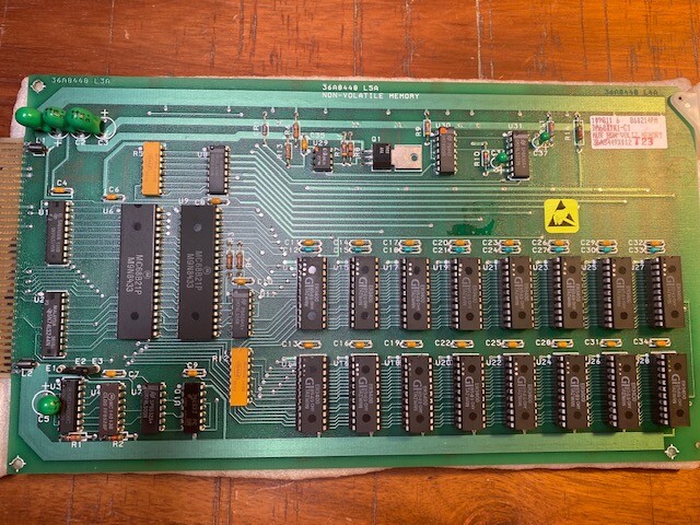 Fisher Rosemount ​36A8448 36A8449X012 Non-Volatile Memory Module