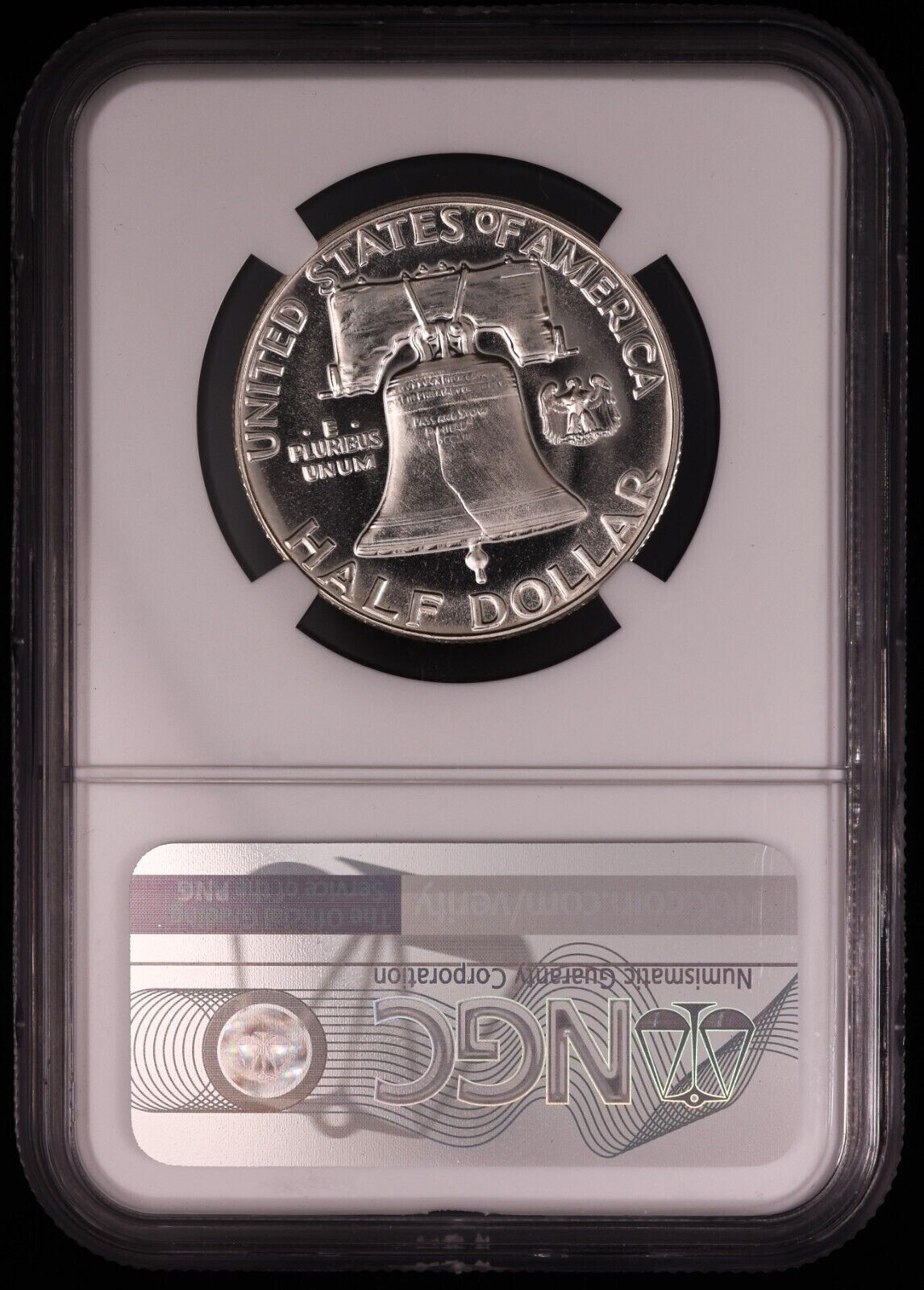 Blast White 1953 Proof Franklin Half - NGC PR64, PF64, PR 64