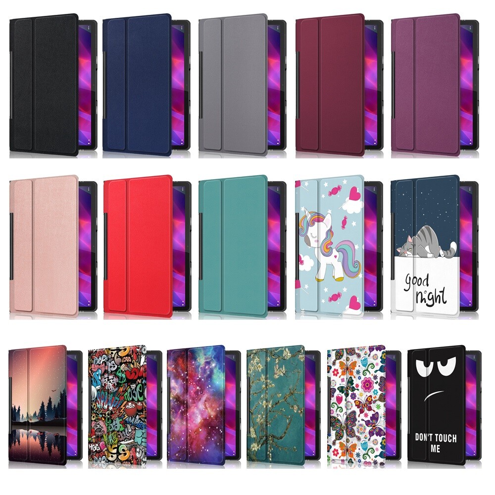 For Lenovo Yoga Tab 13 (YT-K606F) PU Leather Stand Case Magnetic Smart Cover