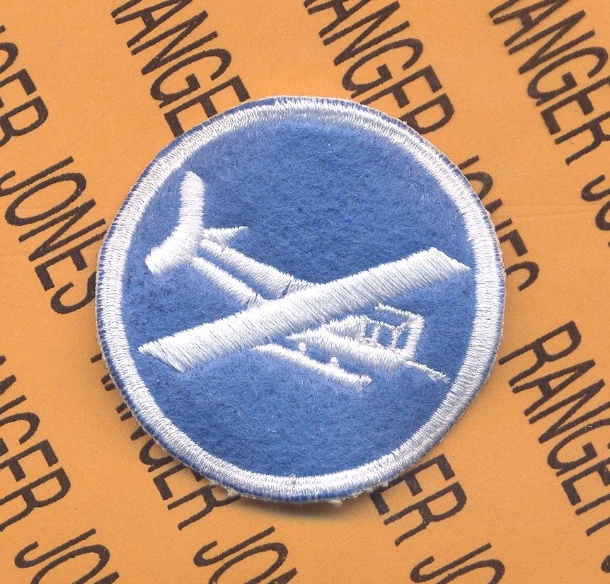 US Army Airborne Infantry Regt Glider Waco Officer Hat patch #65