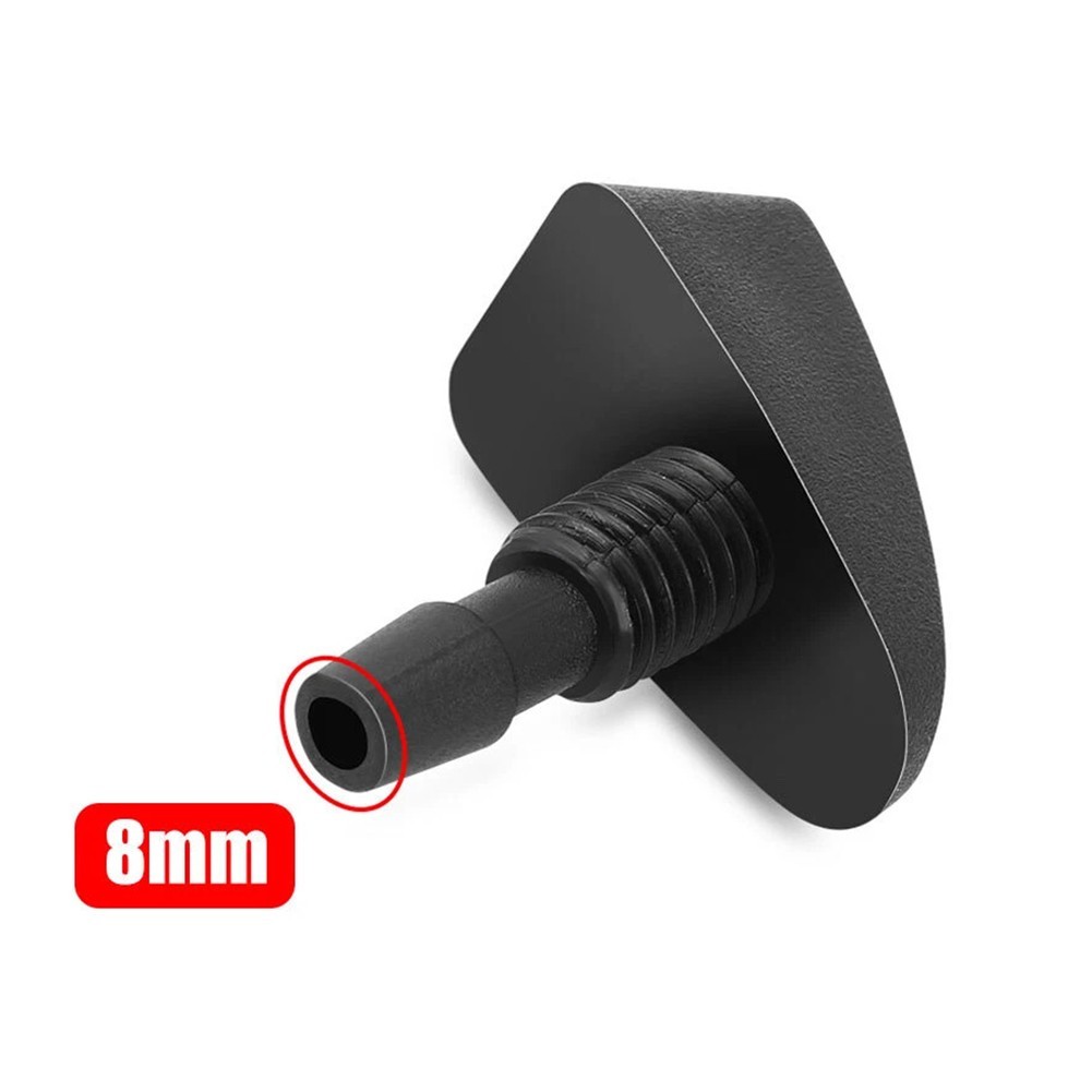 2PCS car front windshield wiper nozzle spray kit for efficient cleaning
