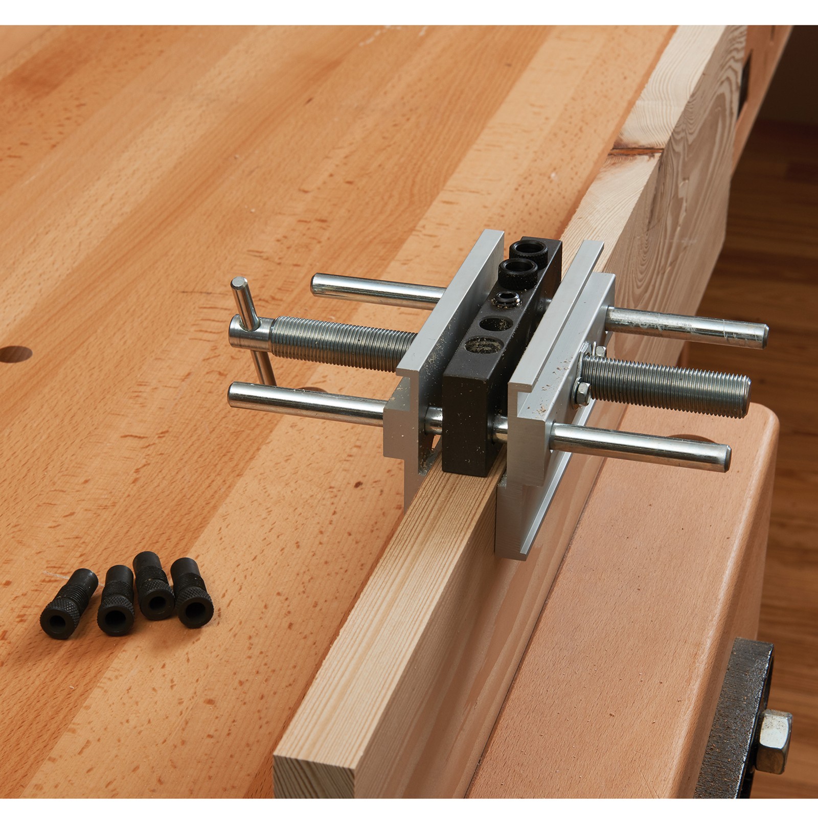 WOODRIVER Wide Capacity Deluxe Doweling Jig
