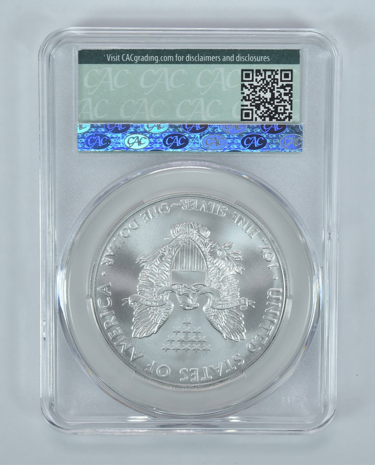 2008 (W) American Silver Eagle Struck At West Point MS70 CAC