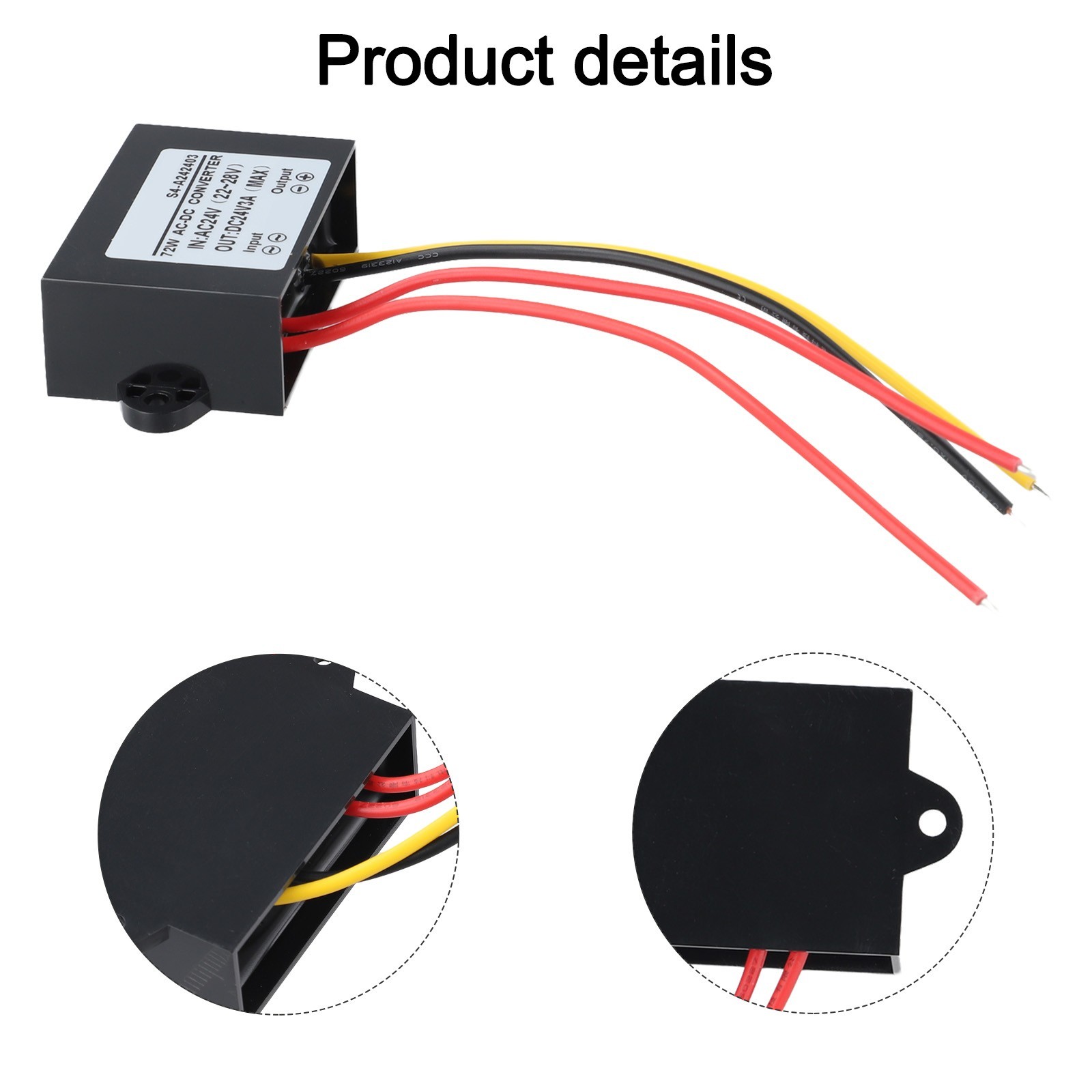 Simplify Your Electrical Needs with This Efficient 3A Power Adapter Unit