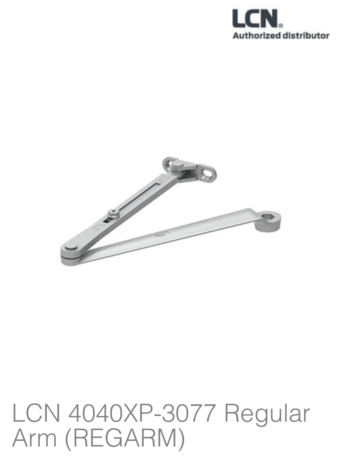 LCN 4040XP REGULAR ARM ONLY ALUMINUM