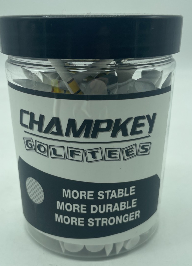Champkey SDW Hardwood Golf Tees container  120
