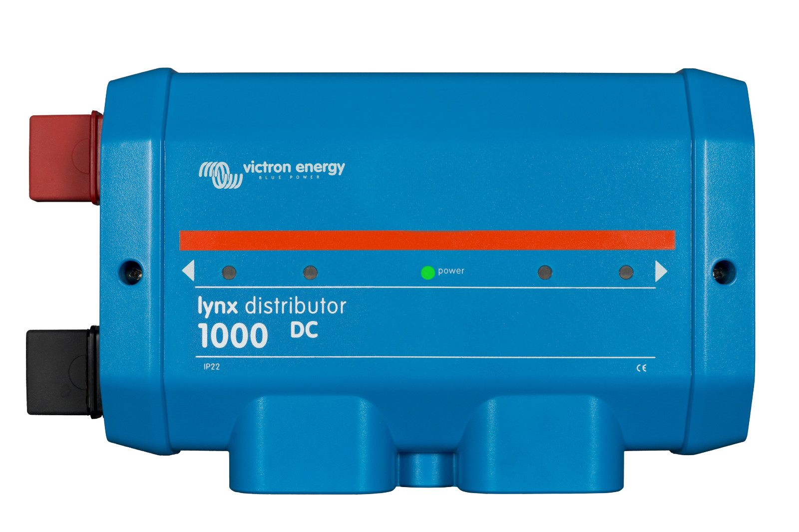 Victron LYN060102010 Lynx Distributor (M10) Bus Bar w/ 4 Mega Fuse Holders