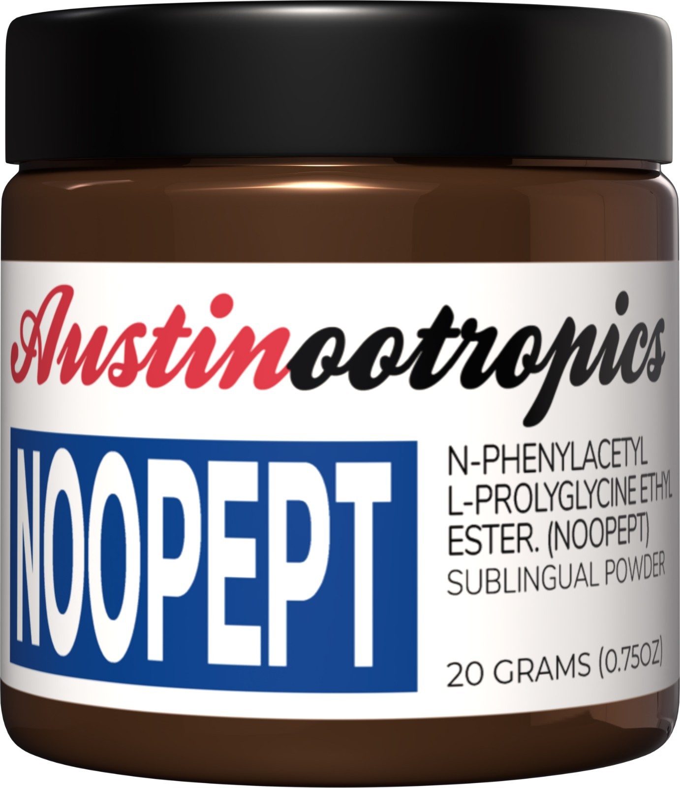 Noopept Absolute Focus - 40 Grams #1 Nootropic for Focus, Energy, Memory+