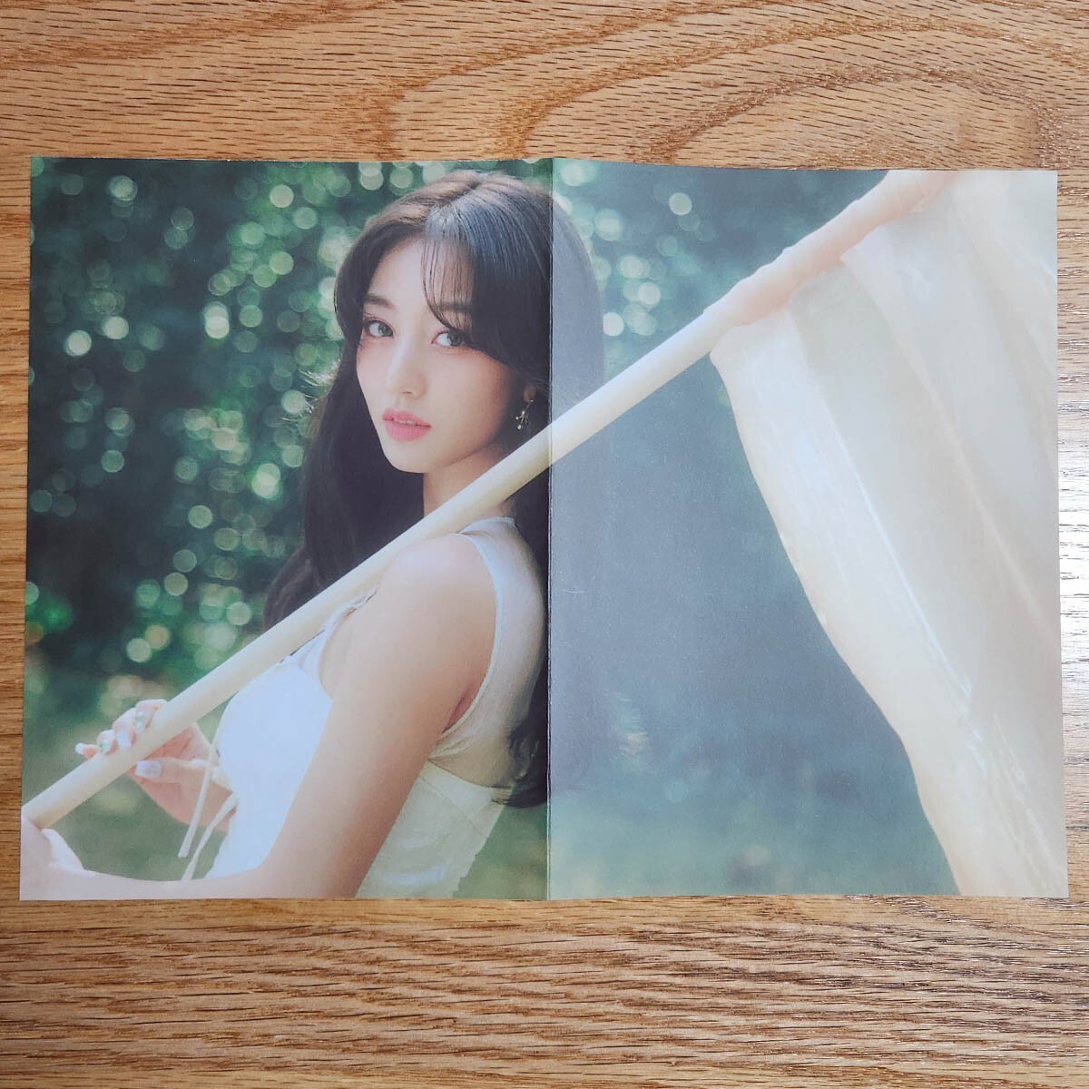 Jihyo Official Letter Poster Twice 13th Mini Album With You-th Genuine Kpop