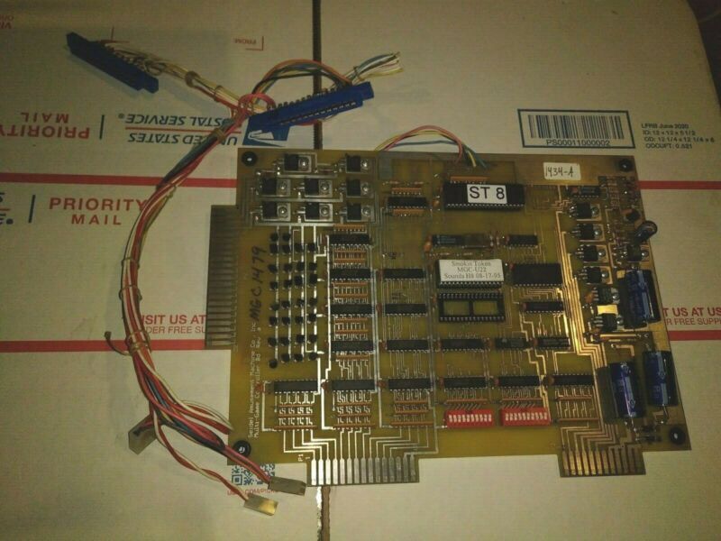 smokin token arcade redemption main pcb with connectors working #299