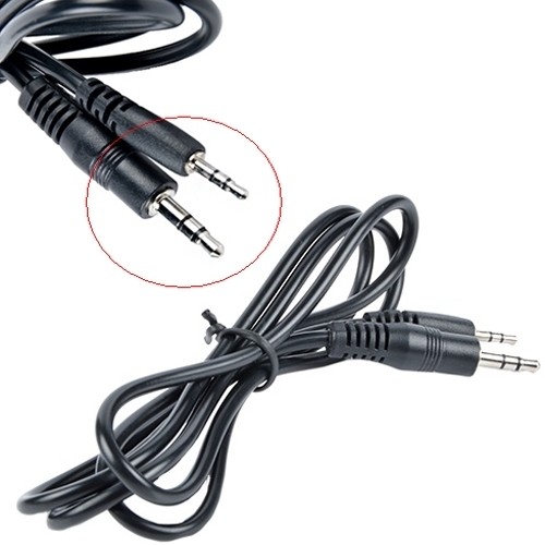 2.5mm to 3.5mm Male Headphones Headset Jack Stereo Speaker Audio Adapter Cable