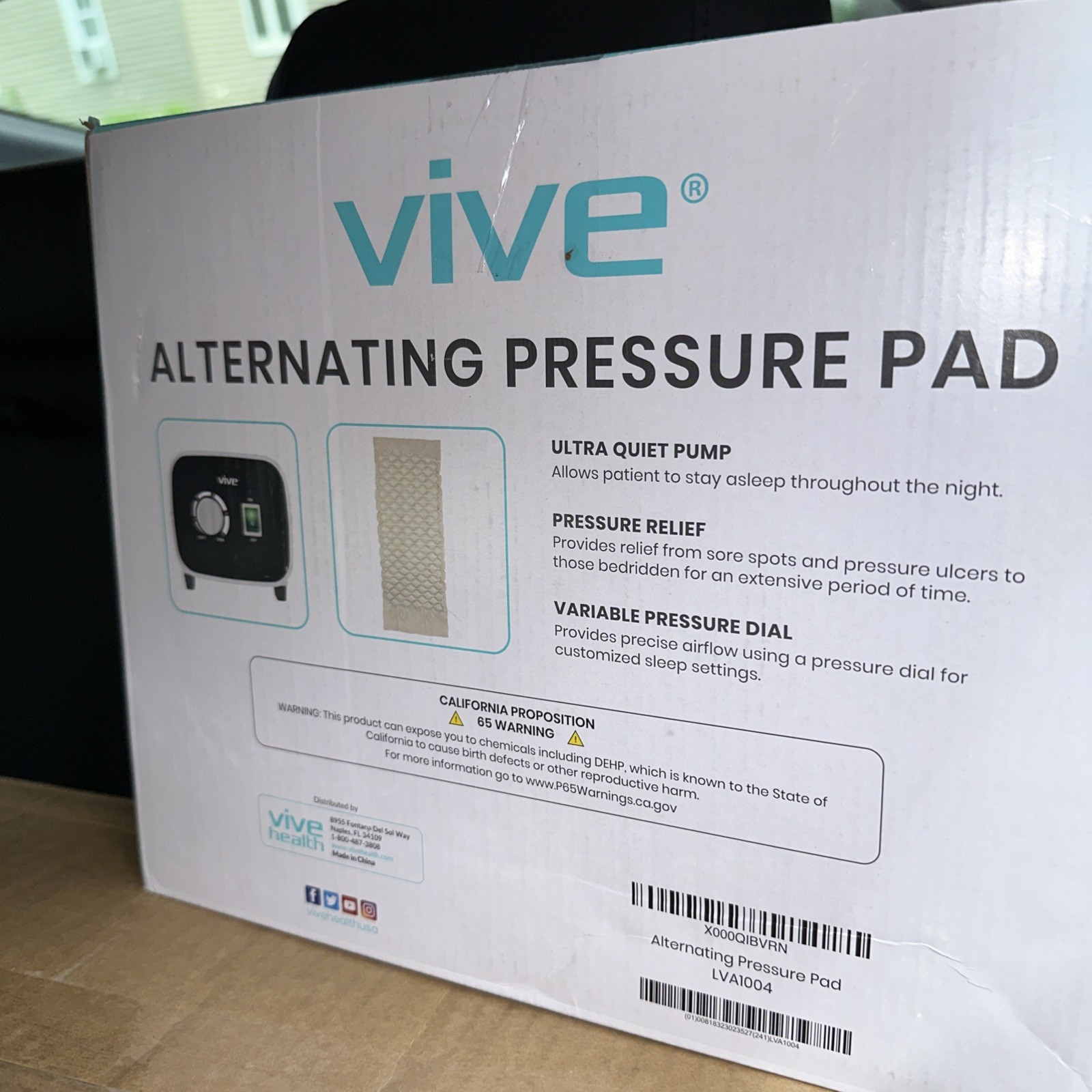 Vive Alternating Pressure Pad Electric Pump System