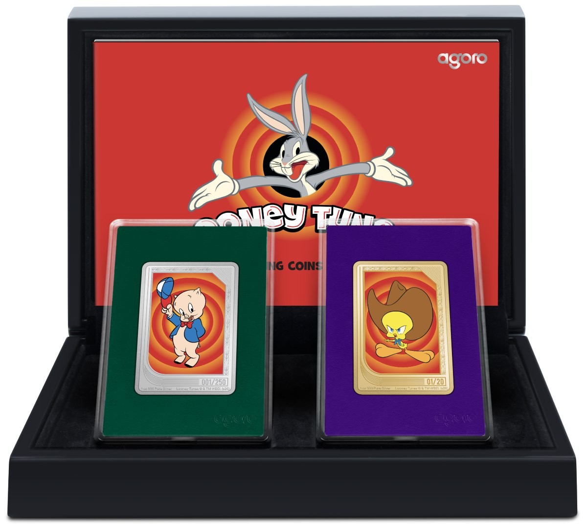 2026 Niue Warner Brothers Looney Tunes Trading Coins with Gold Chase Sealed