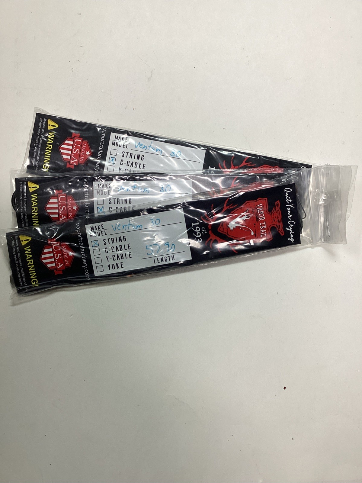 Hoyt Ventum 30 Vapor Trail String Set Brown