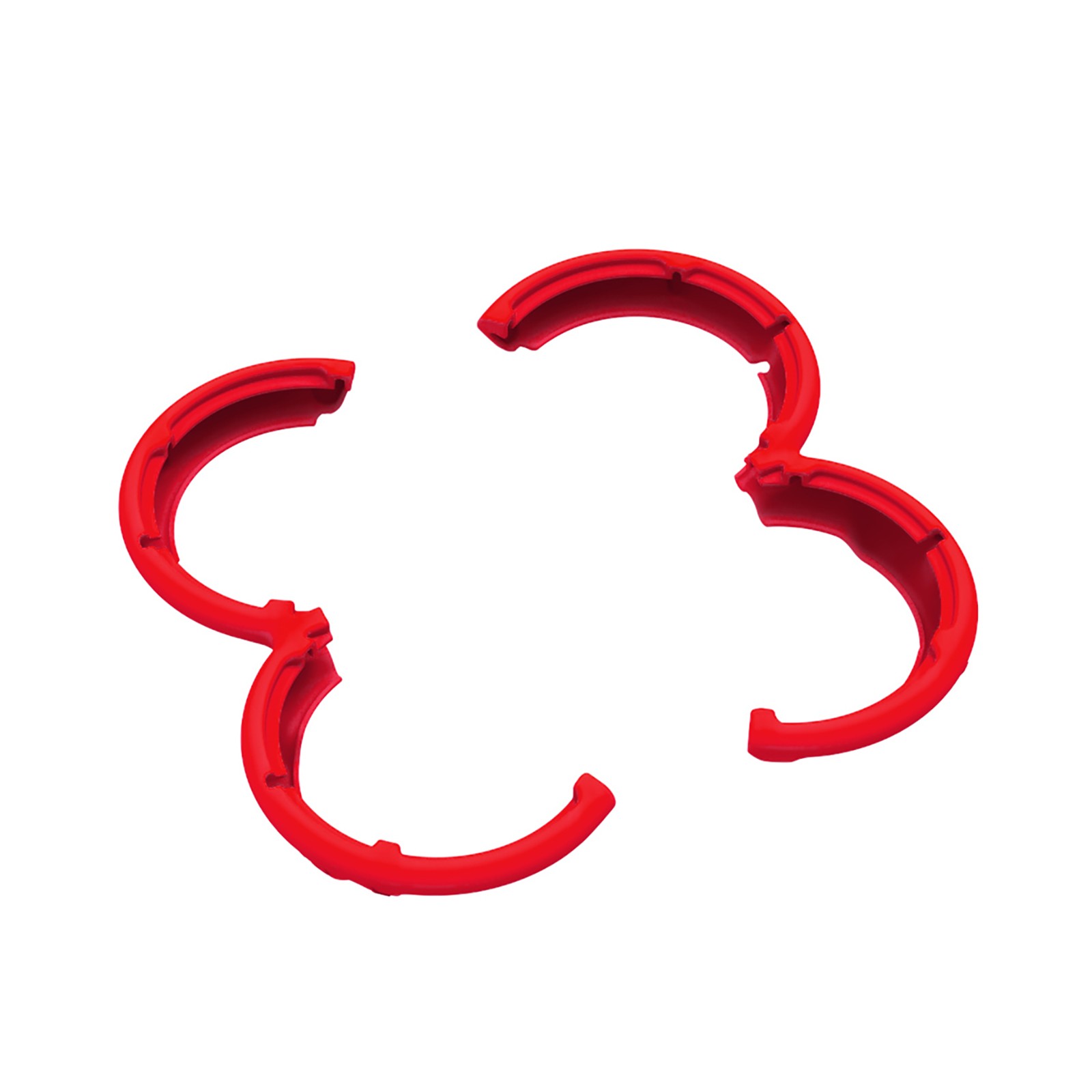 1Pair Red Propeller Guard Bumper Protective Ring Accessories For DJI NEO Drone;;
