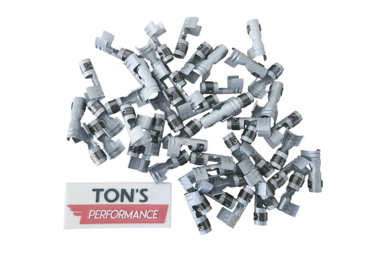 Taylor 44399 180 Degree Spring Lock Spark Plug Terminals Set of 50 Bulk 7-8mm