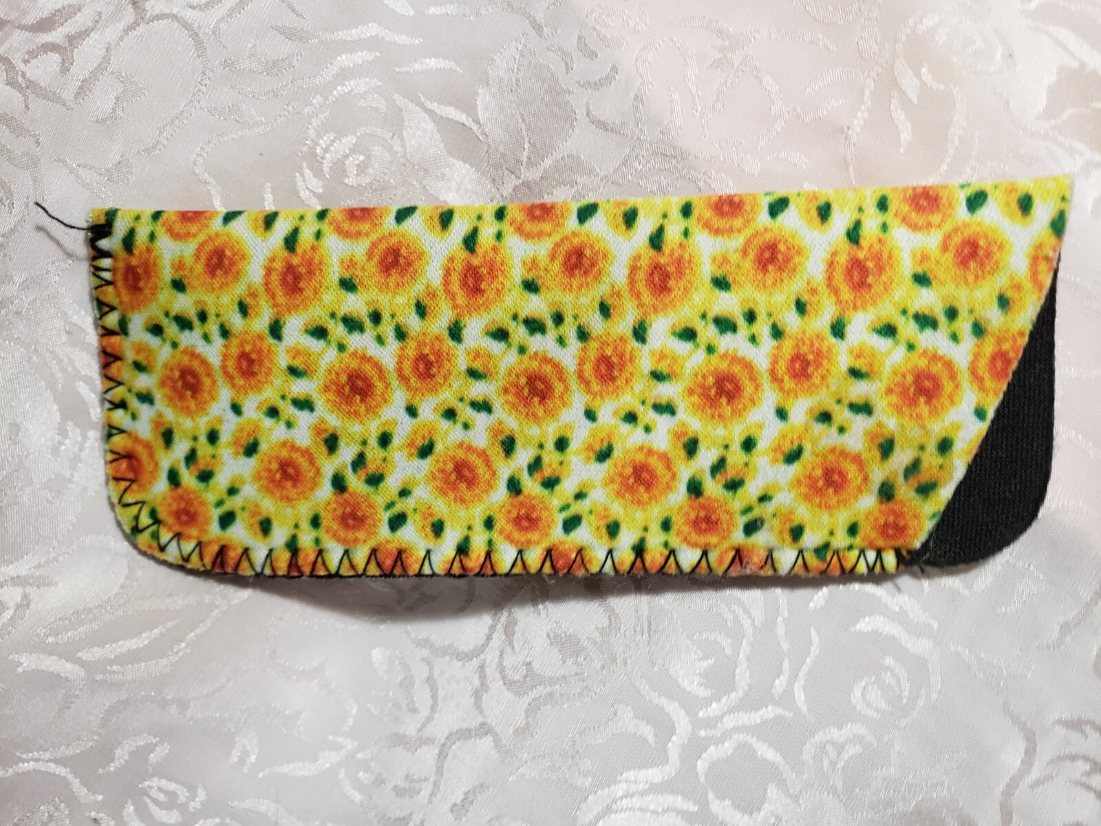 Floral Eyeglass Pouch ...EBL
