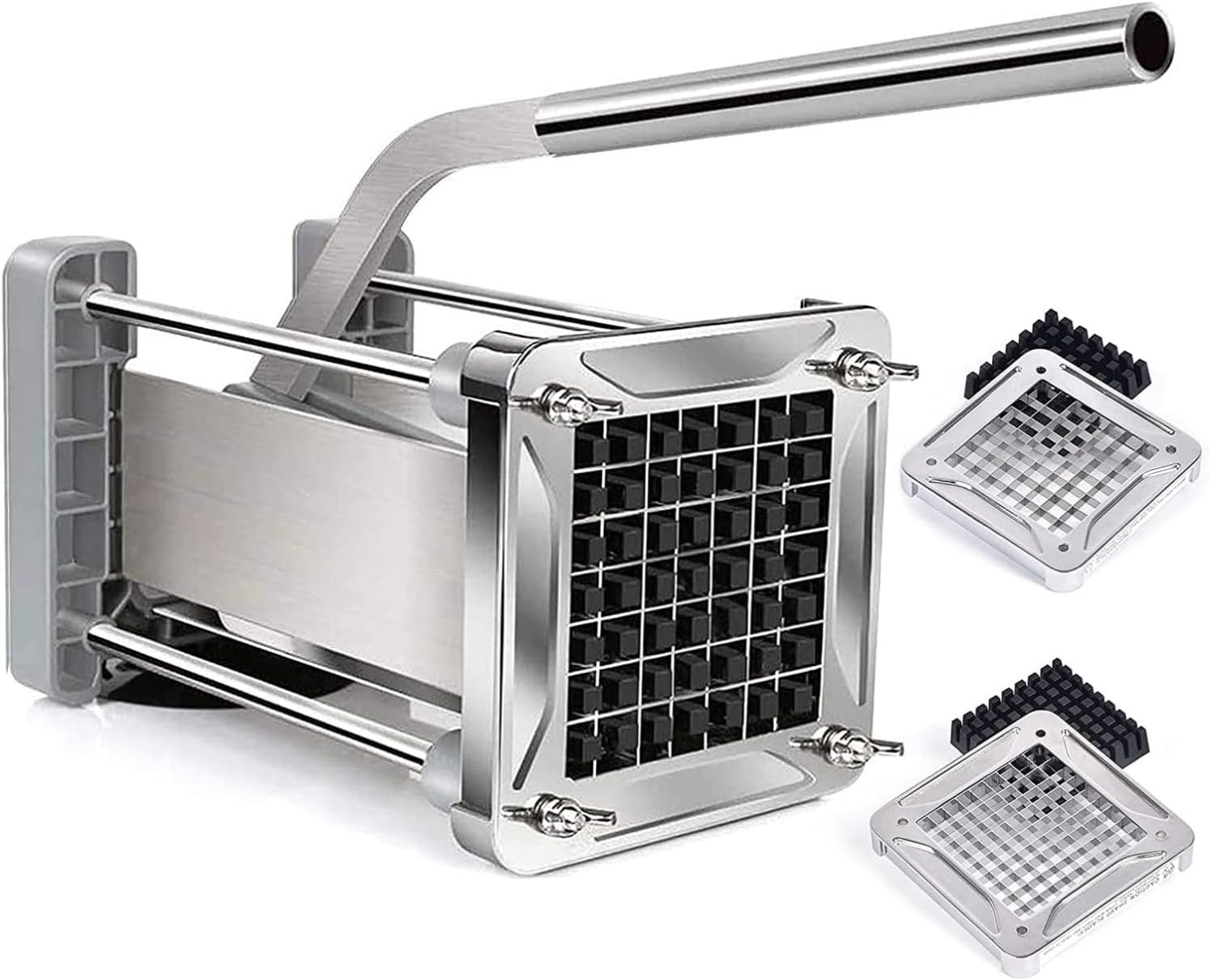 Sopito French Fry Cutter  Professional Potato Cutter Stainless Steel 3/8'' 1/2'