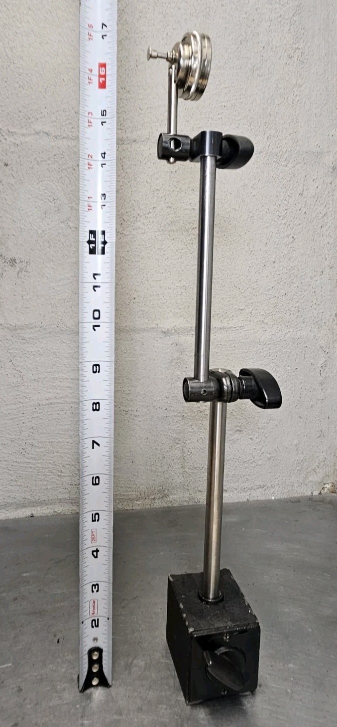 Starrett No. 196 dial indicator with a ??? magnetic base