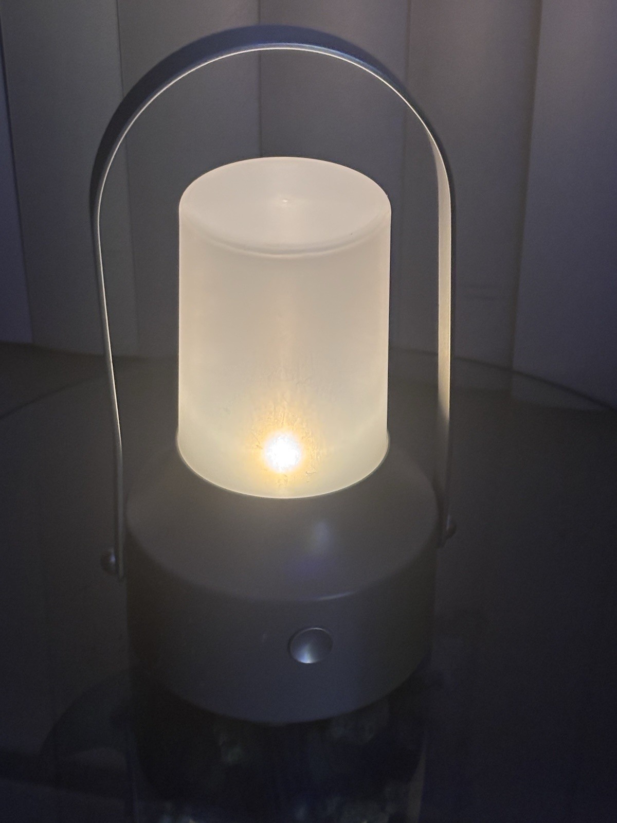 IKEA Solviden Lantern Lamp LED Light Type J1702 Sweden White Camping Outdoors