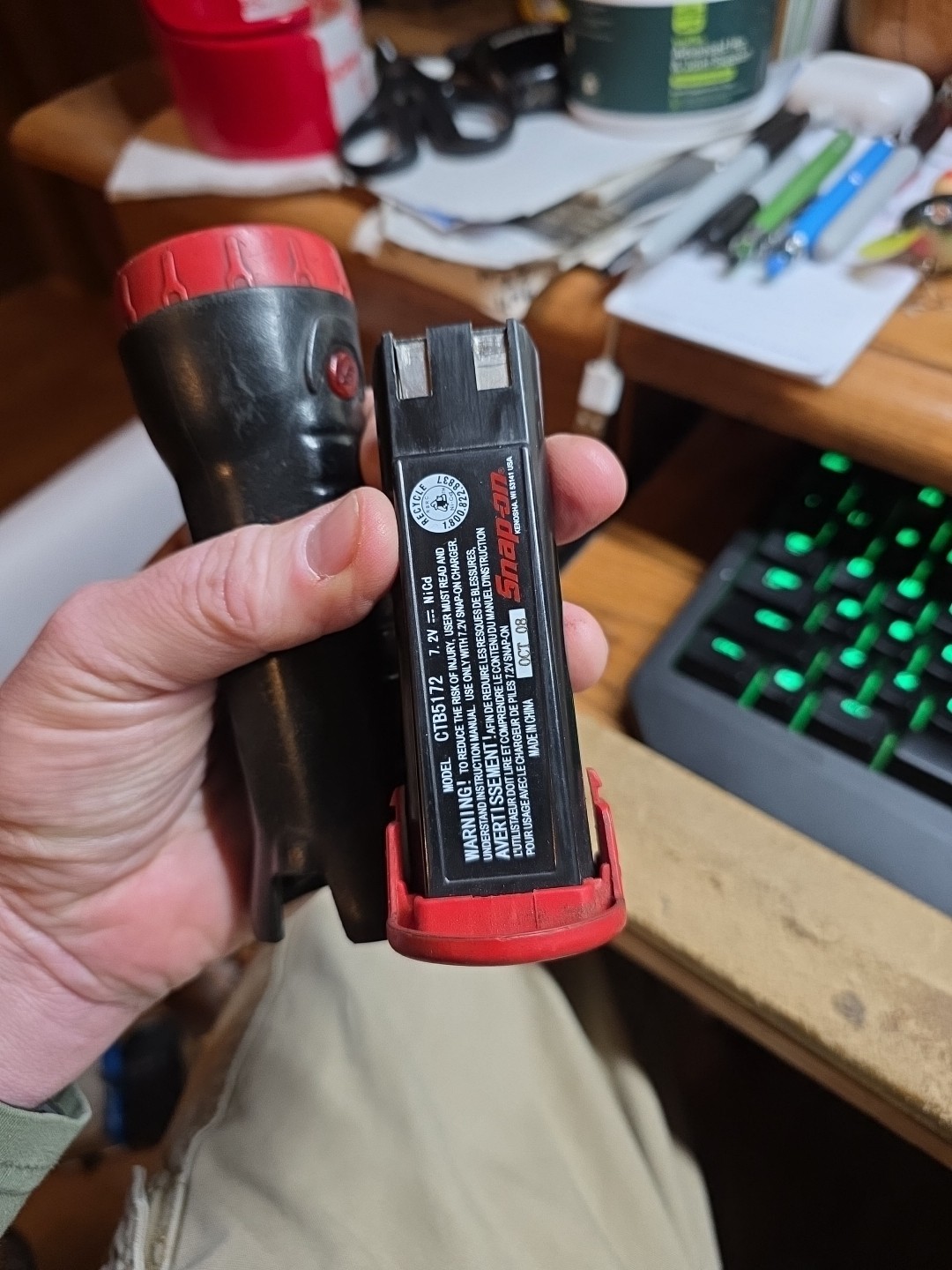 Snap-on CTLED556 Rechargeable LED Worklight – Shop Flashlight