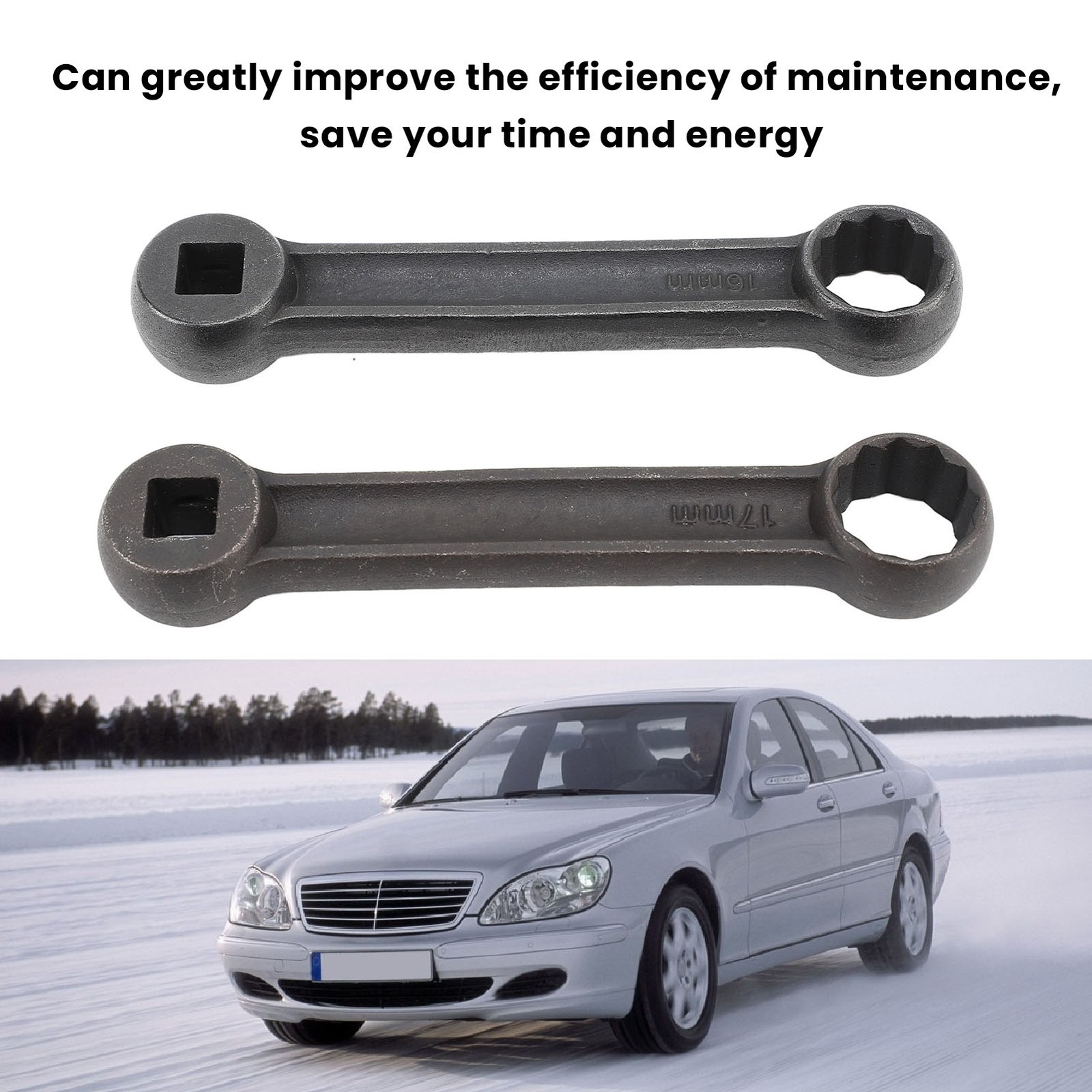 Engine Mount Socket Wrench Engine Mount Bolts Wrench 16MM 17MM For S-Class WECU