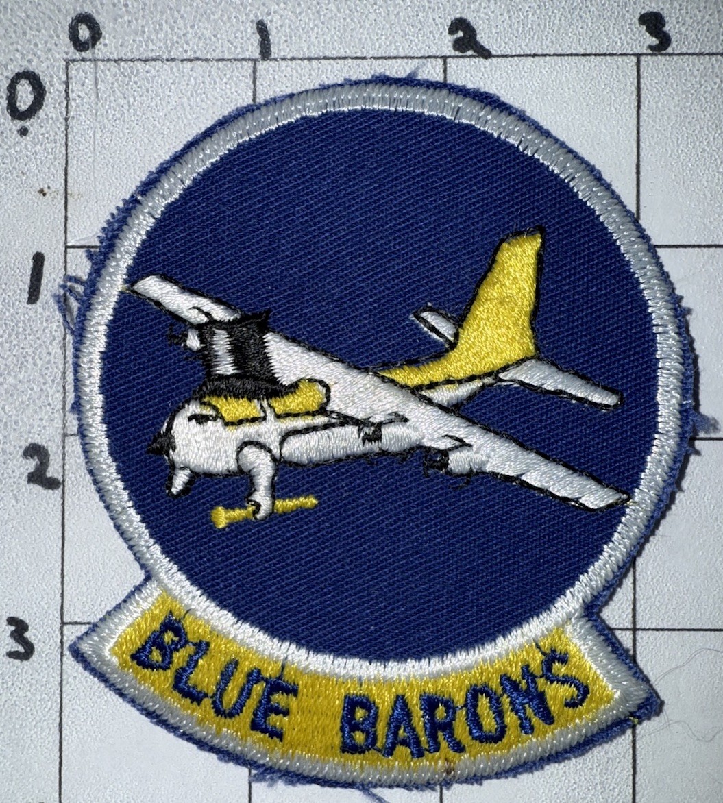 1970s - GWOT ERA USAF 67th Airlift Squadron Blue Barons Patch (14)