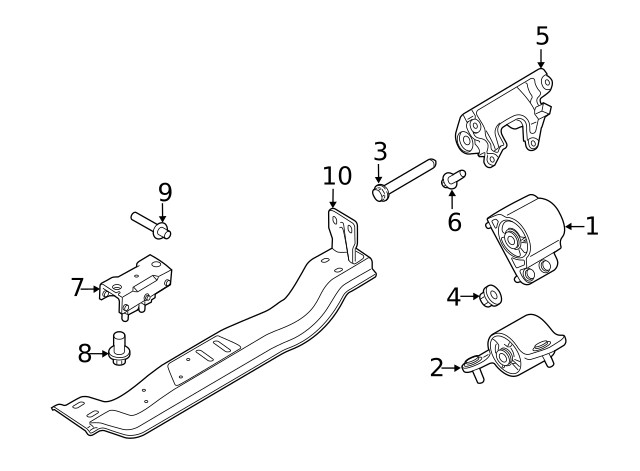 Genuine Bracket Bolt N605804-S439
