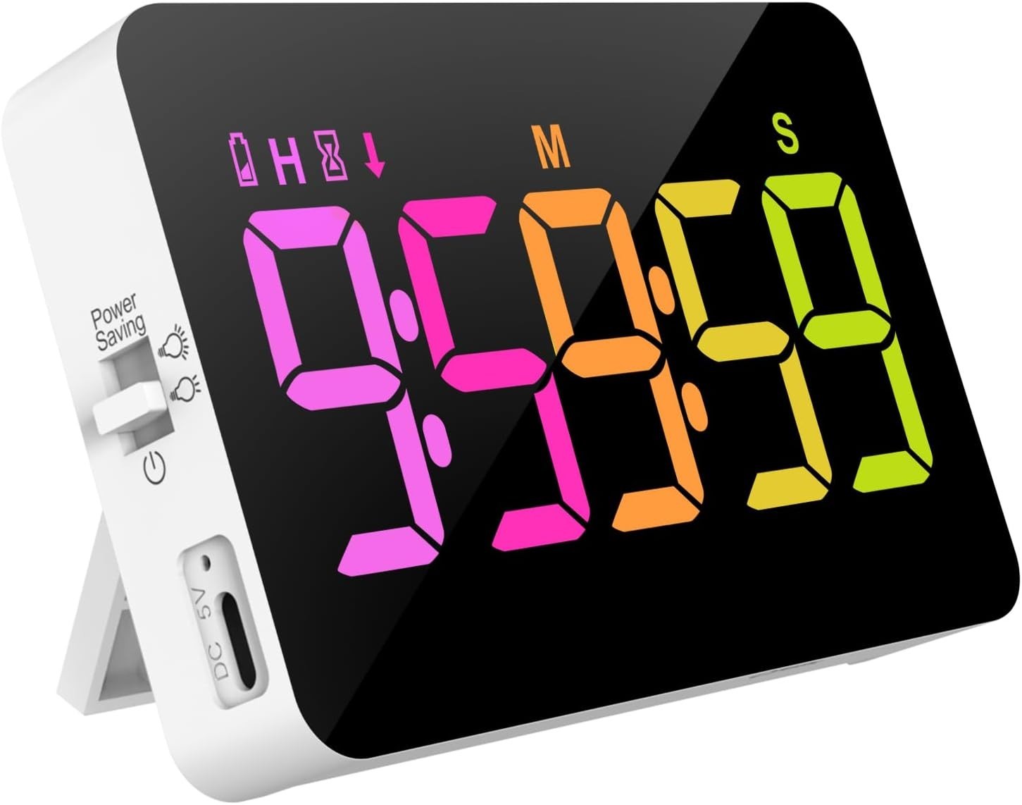 Kitchen Digital Timer, Count Down Up, Rechargeable, Vibration Mode | Adjustab...