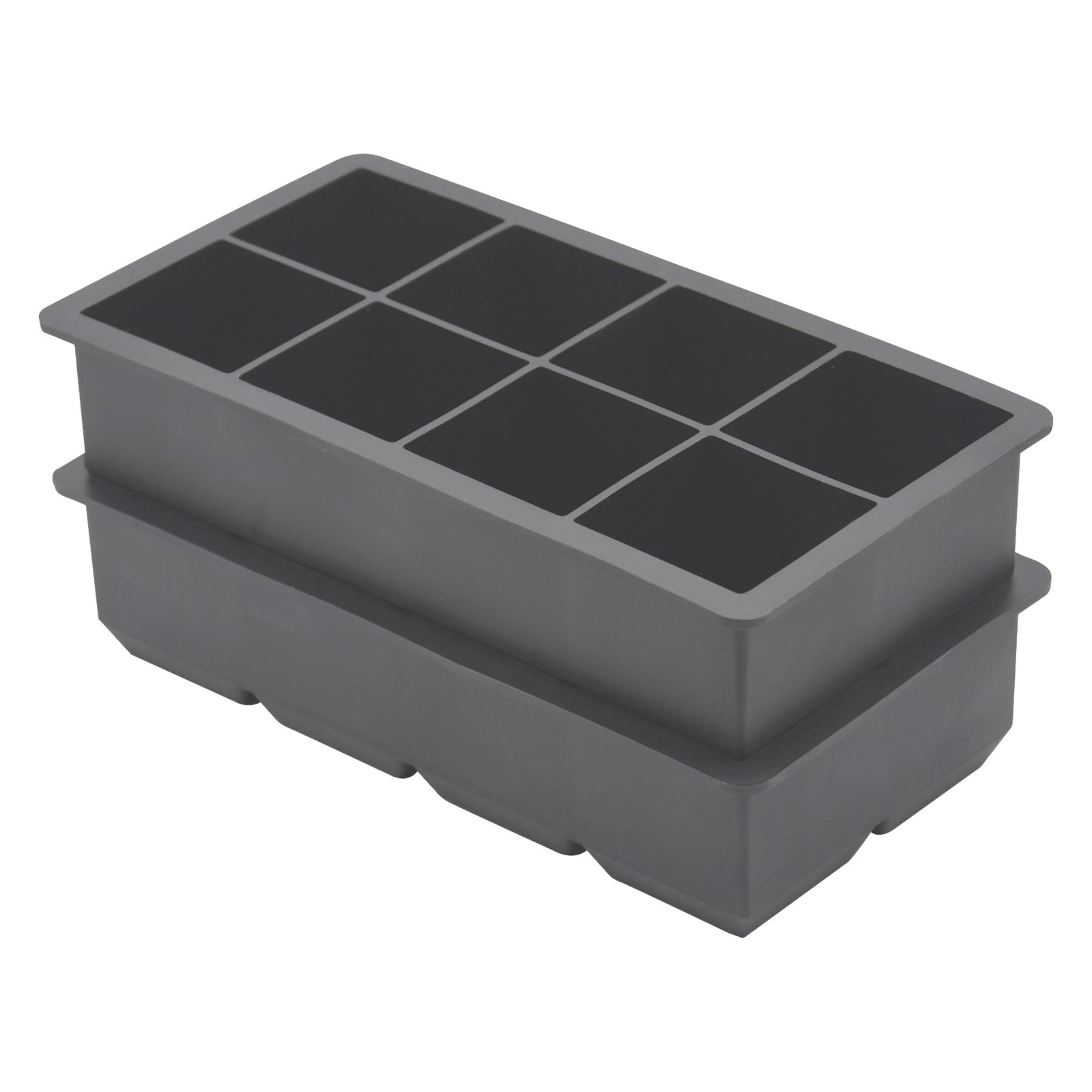 Large Ice Cube Trays 2 Pack,Big Ice Cube Molds with Removable Lids,Easy Relea...