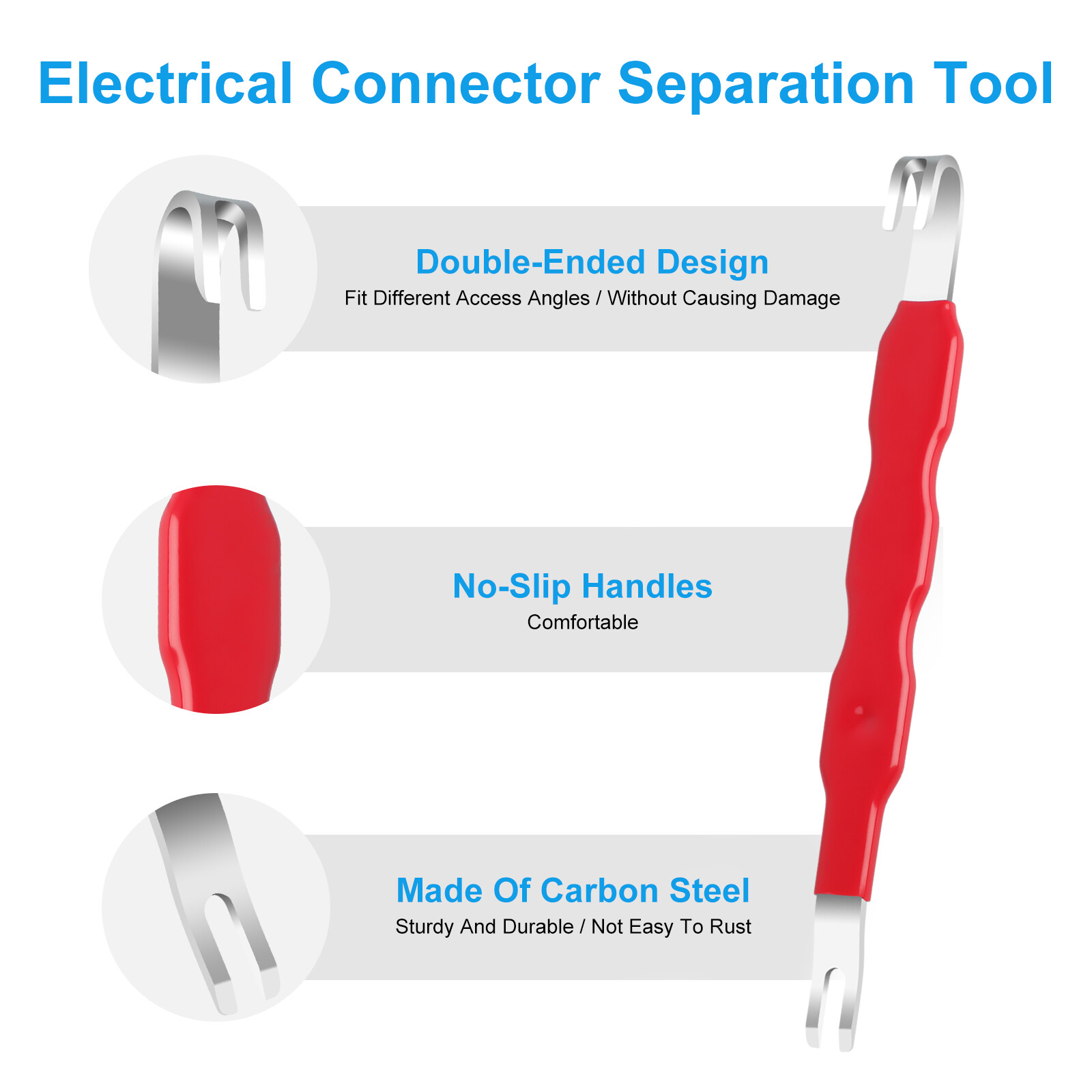 2PCS Electrical Disconnect Pliers & Connector Separator Removal Tool Kit for Car