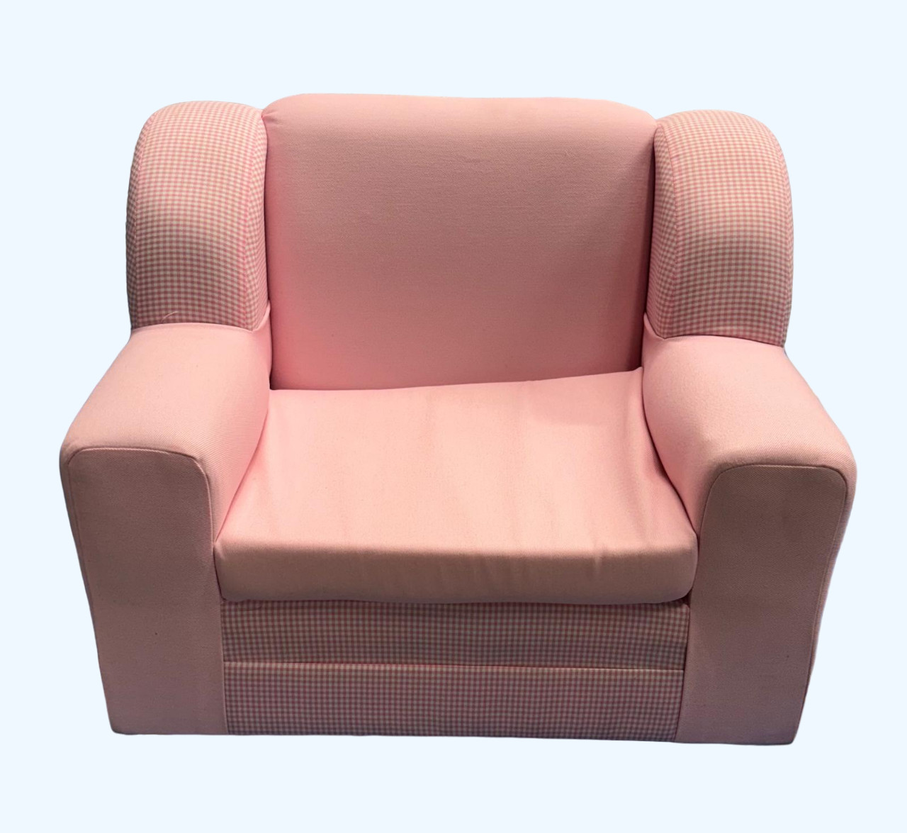Brand New Pink Soft Plush Kids Playroom/Bedroom Sofa & Lounger Armchair