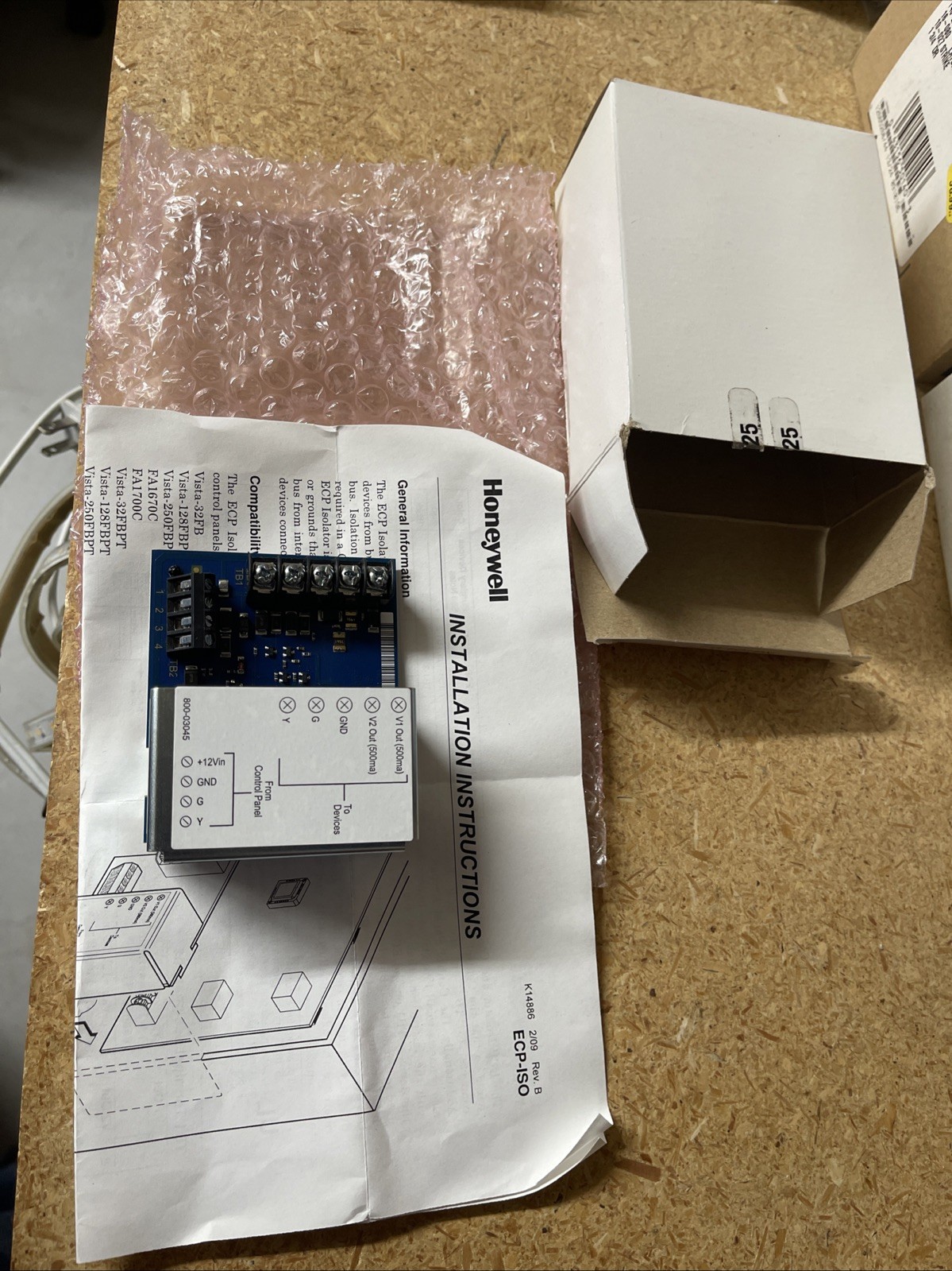 Honeywell ECP-ISO. New Open Box