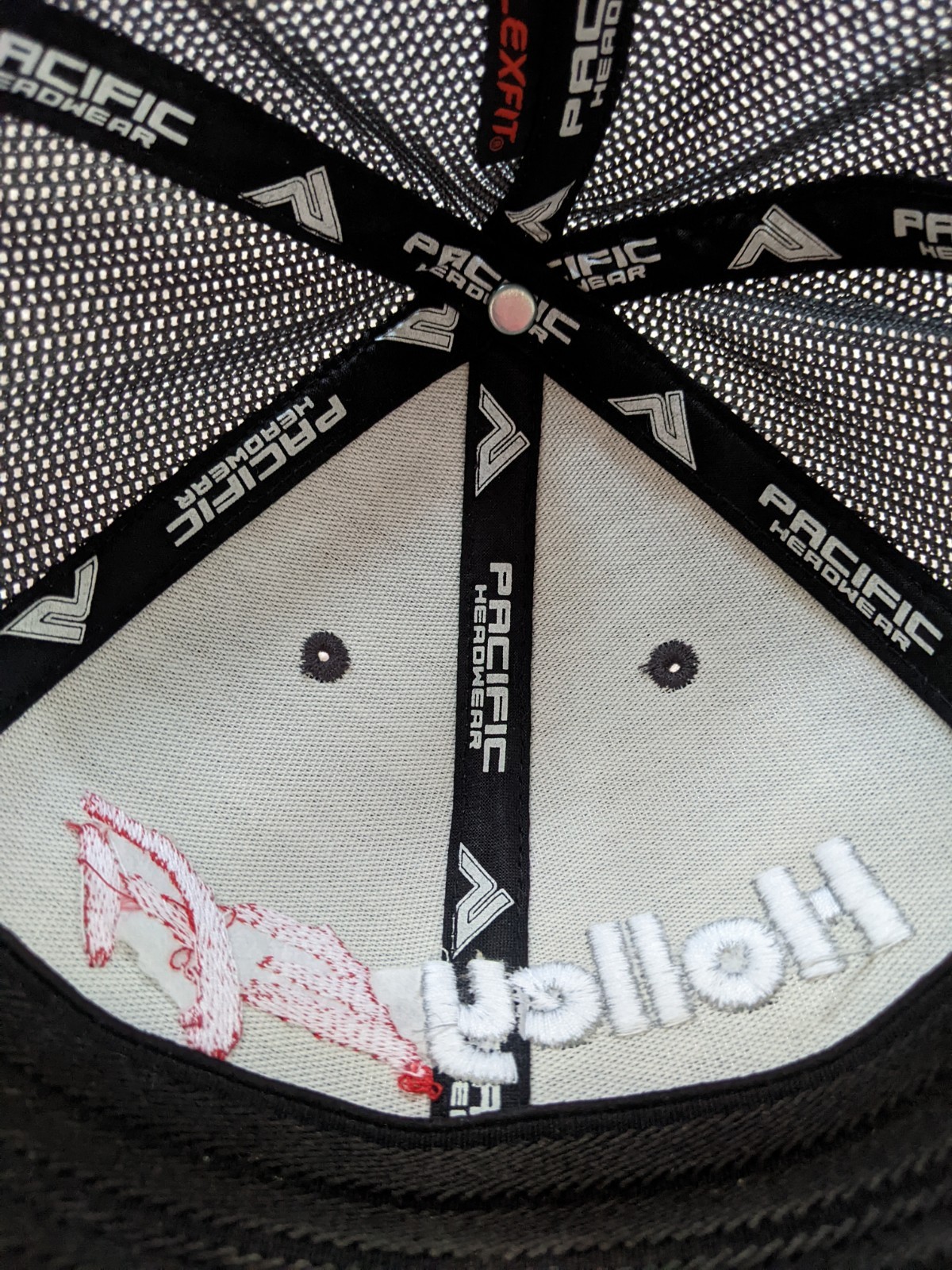 New Holley EFI Hat Grey/Black Snapback Flex Fit SM/MED Baseball Cap