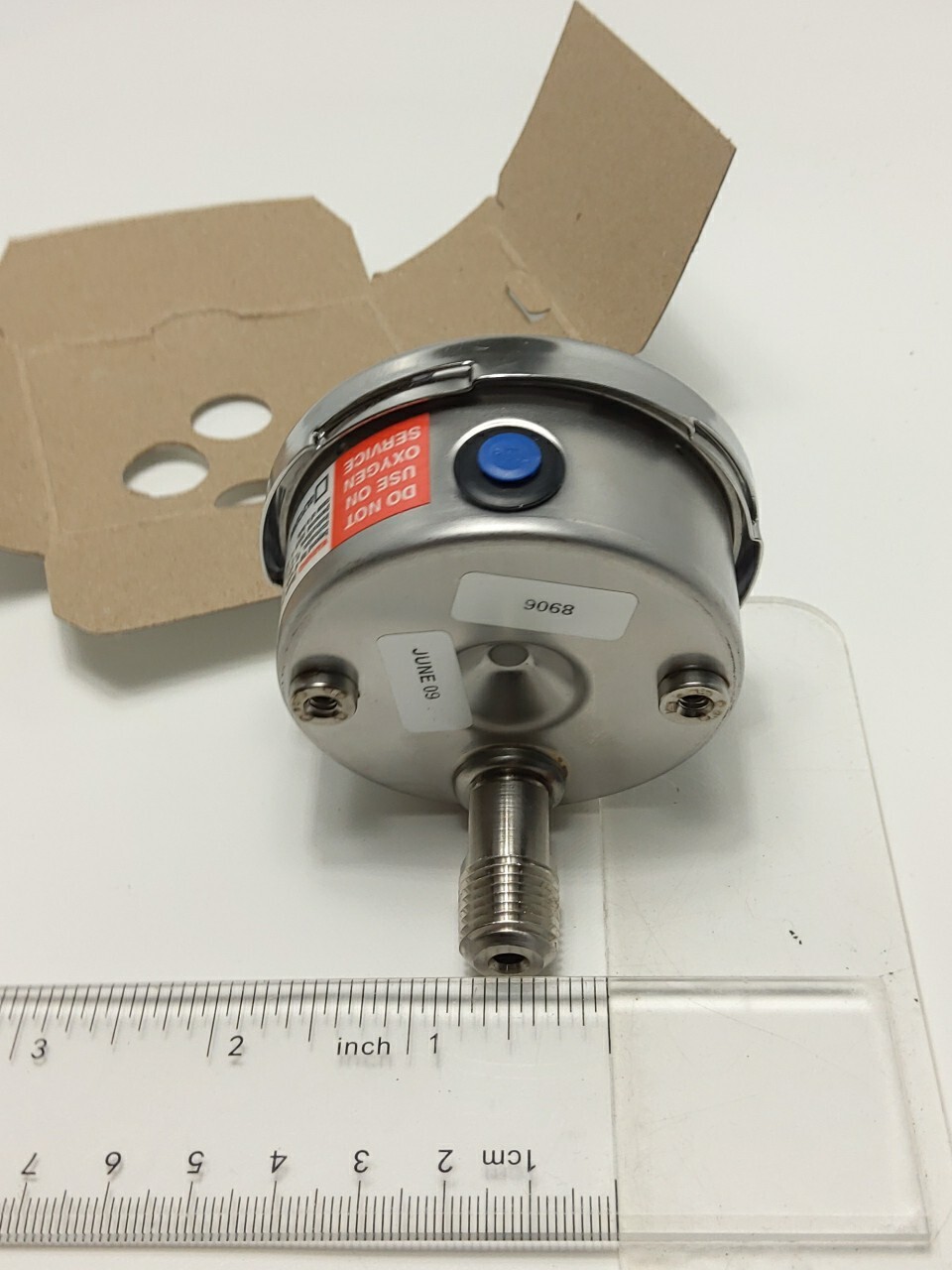 ASHCROFT INS-25-1000-SW-131 VACUUM GAUGE