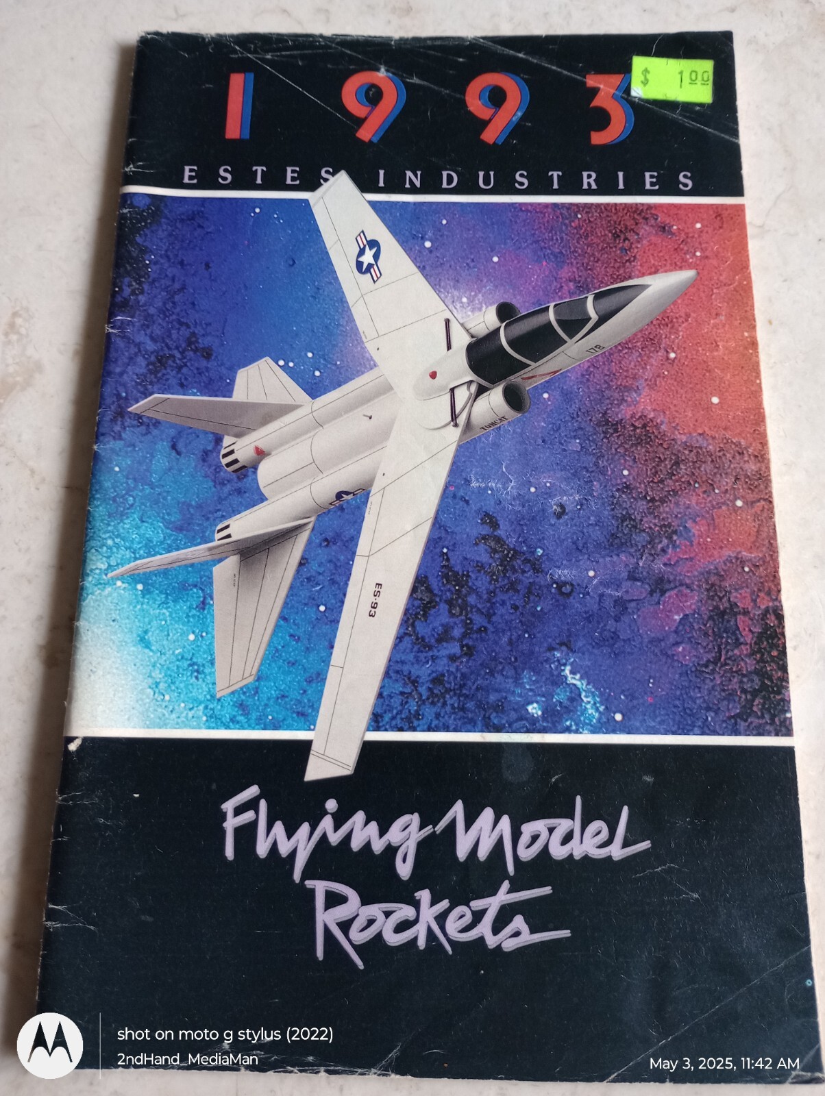 1993 ESTES MODEL ROCKET CATALOG