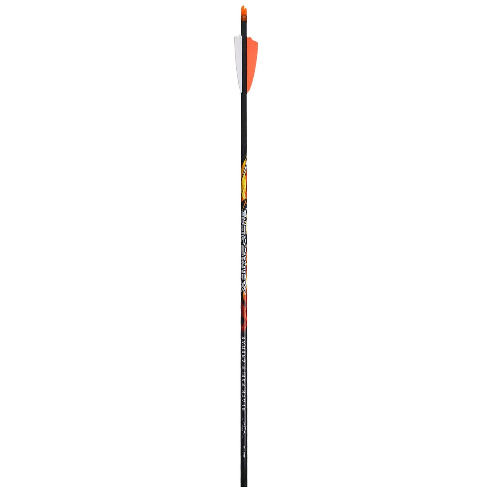 Black Eagle X Impact 2.5" Shield Cut Arrows 6 Pack .001"-400 (33890): BRAND NEW
