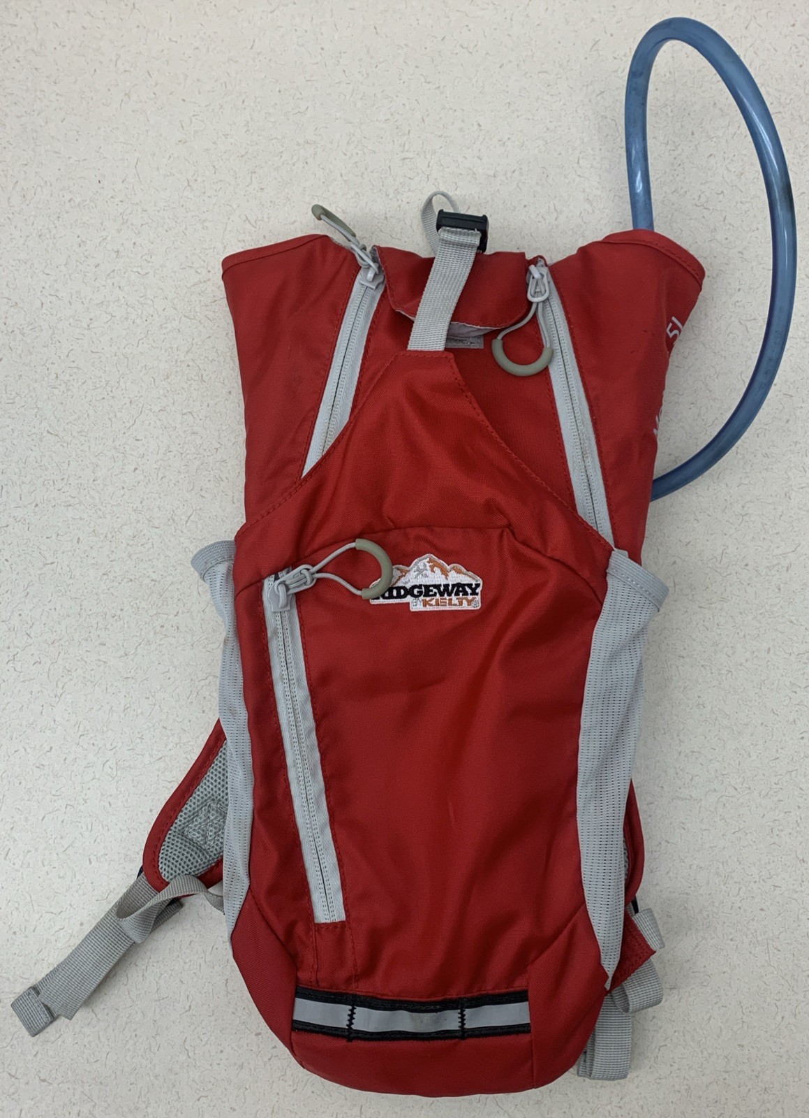 Ridgeway Kelty 5L Hydration Pack Red 2L bladder cycling Running hiking Camping