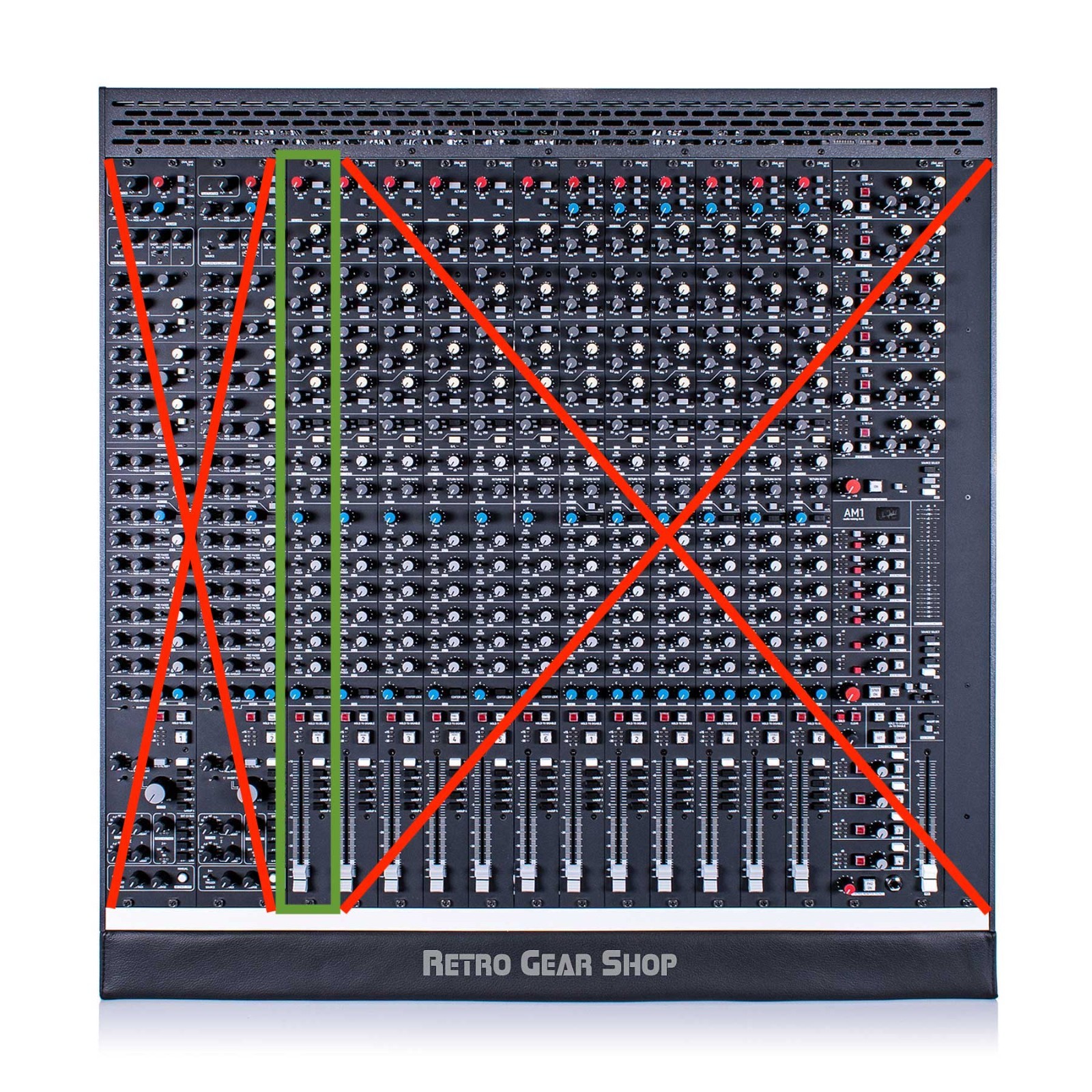 Zähl AM1 Console Mono Channel ONLY x1 Analog Recording Mixer Desk Analog Zahl