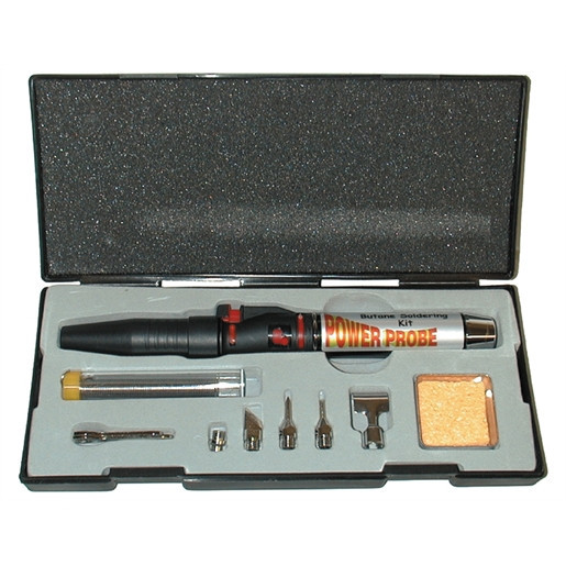 Power Probe PPSK Butane Torch Solder Soldering Tool Kit