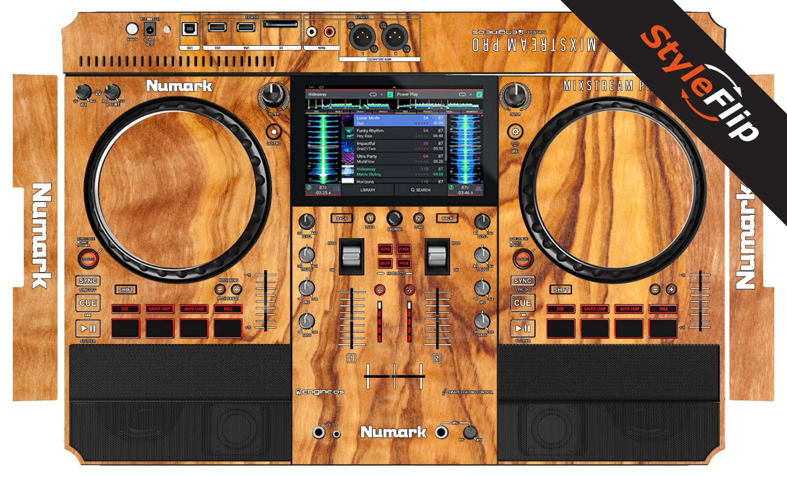 Numark Mixstream Pro Skin | Wood #6 | Protective Decal | StyleFlip Skins
