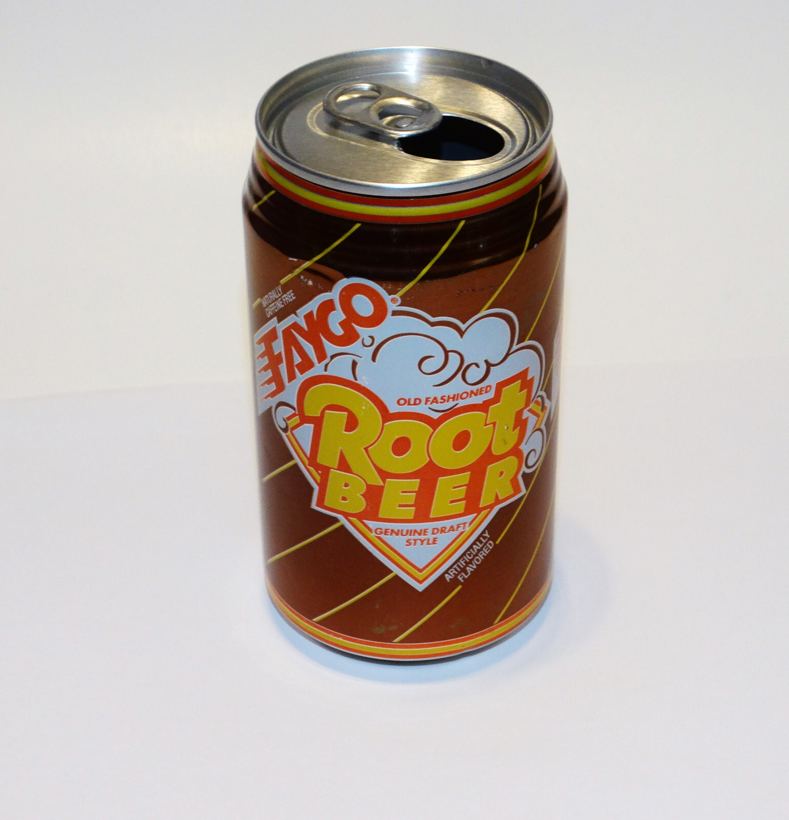 Faygo Root Beer Soda Can 1996 EMPTY