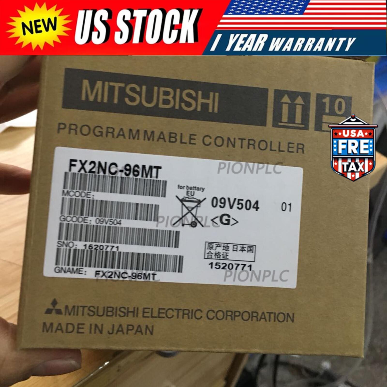 FX2NC-96MT Plc Module Mitsubishi New In Box Brand FX2NC96MT WQQ5