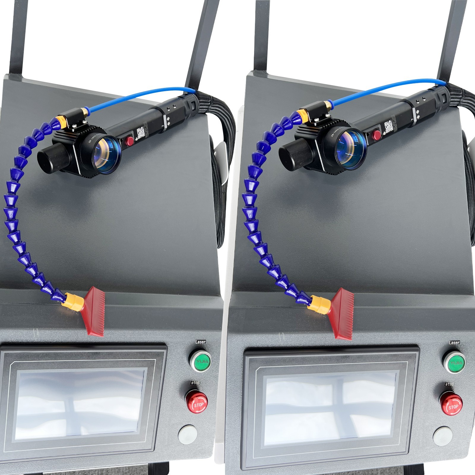 200W JPT Handheld Pulse Laser Cleaning Machine Non-Damage to Basic Materials FDA