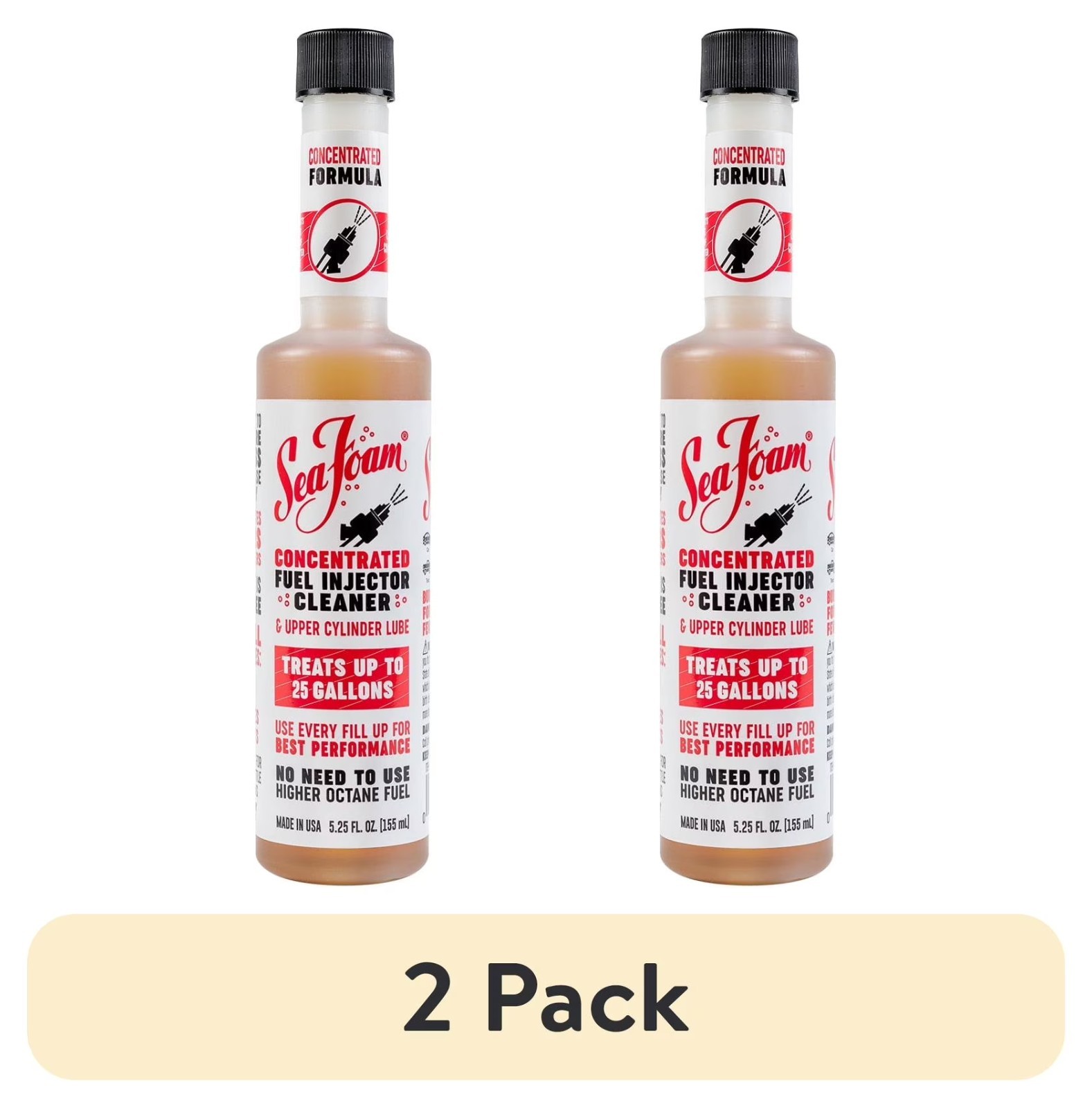 2 pack, Sea Foam Fuel Injector Cleaner.
