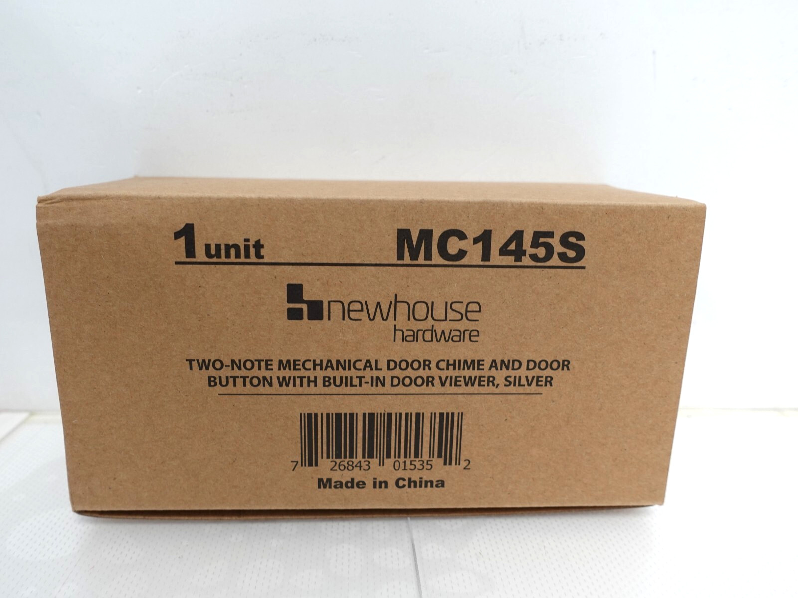 NewHouse 2-Note Mechanical Door Bell Chime with Door Button