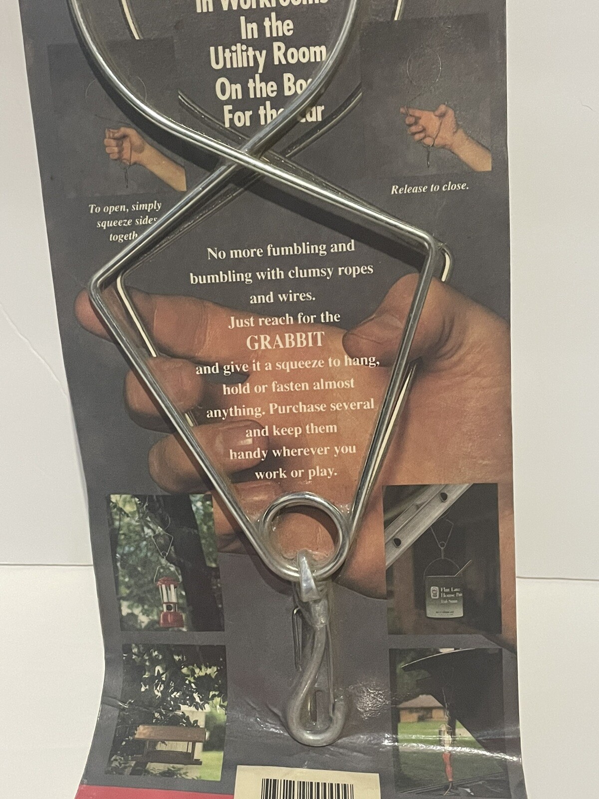 Grabbit Utility Hanger and Holder Holds Lanterns Lights Paint Buckets Ect.