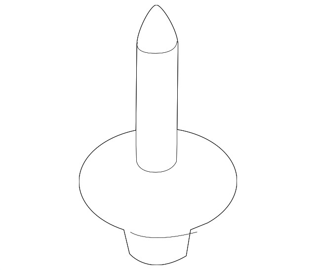 Genuine Land-Rover Under-Body Shield Bolt LR009266